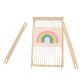 Rainbow Wooden Weaving Loom