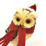 Bristlestraw Christmas Owl