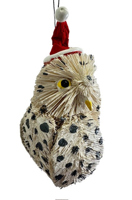 CHRISTMAS ORNAMENT - WHITE OWL