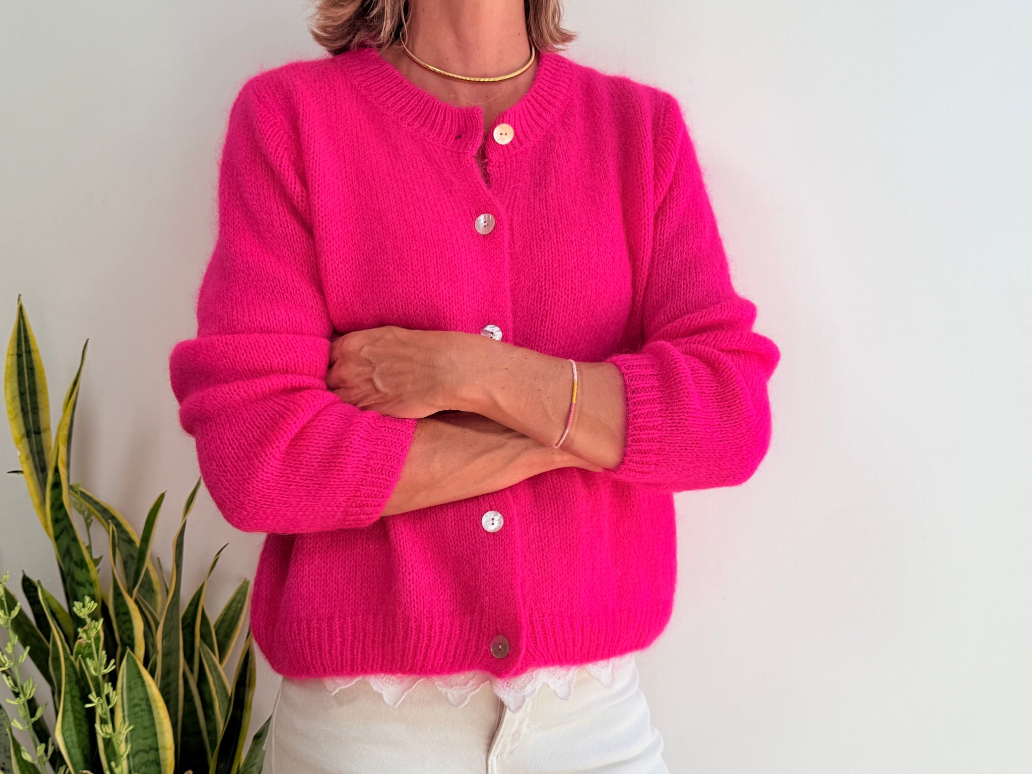 Anais Mohair Cardigan