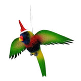 Christmas Ornament - Rainbow Lorikeet with Wings