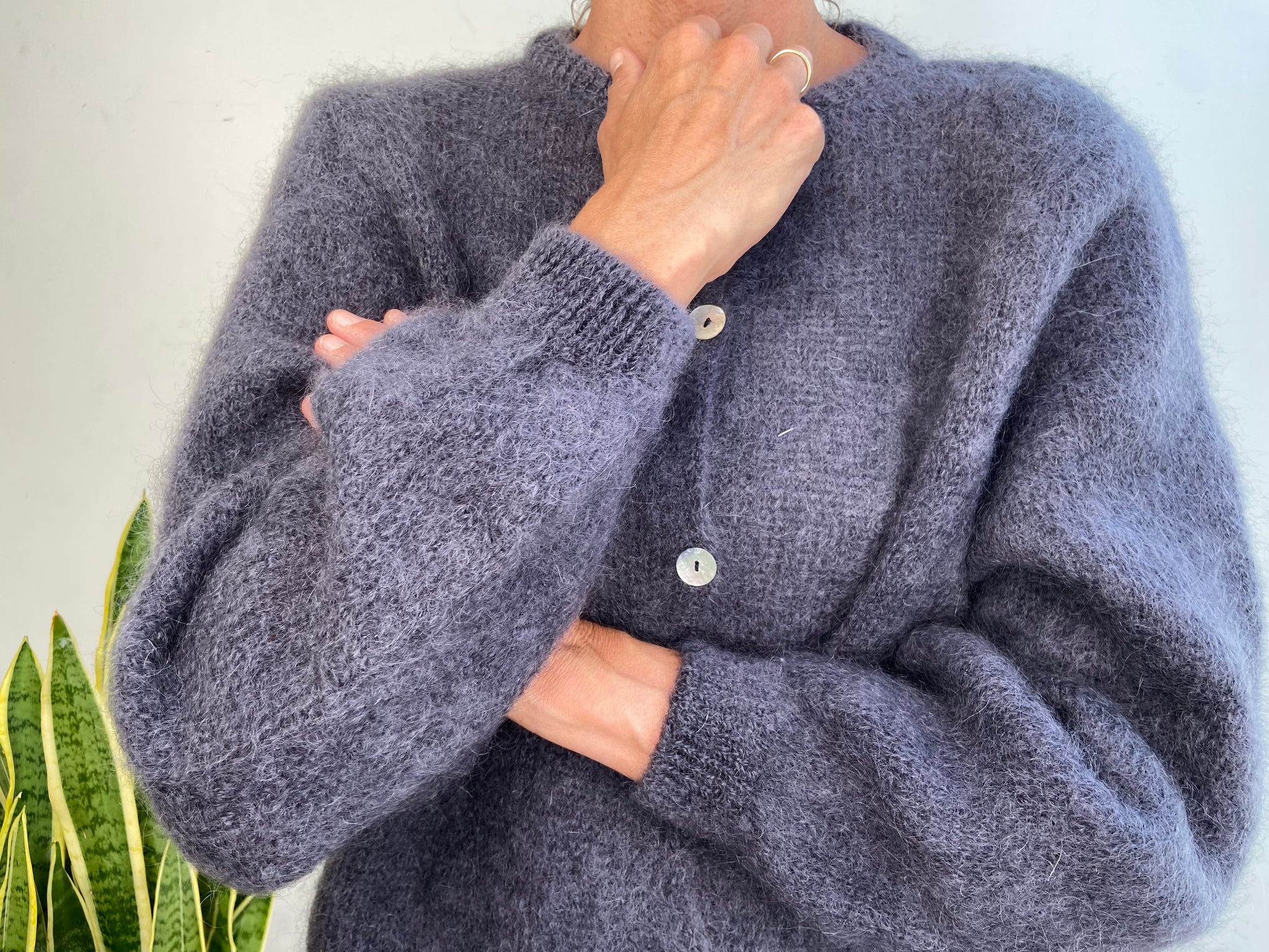 Anais Mohair Cardigan