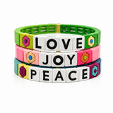 Joy Tile Stretch Bracelet