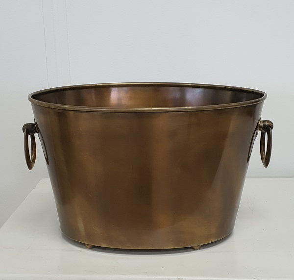 KNOX ICE BUCKET OVAL - BRASS