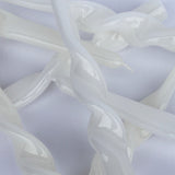 Twisted Taper Candle - Ice White