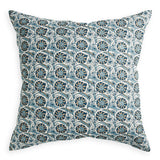Istanbul Fresh Azure Linen Cushion - 50cm