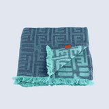 Kuba Summer Beach Towel - Lagoon
