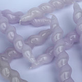 Spiral Taper Candle - Lilac