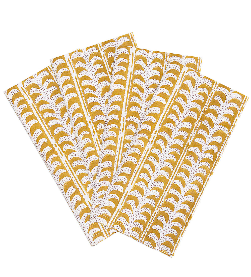 Luxor Saffron Napkins