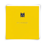 Mask Birthday Pin Card