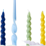 Spiral Taper Candle - Lilac