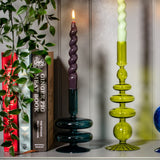 Taper Candle Holder - Pear Green