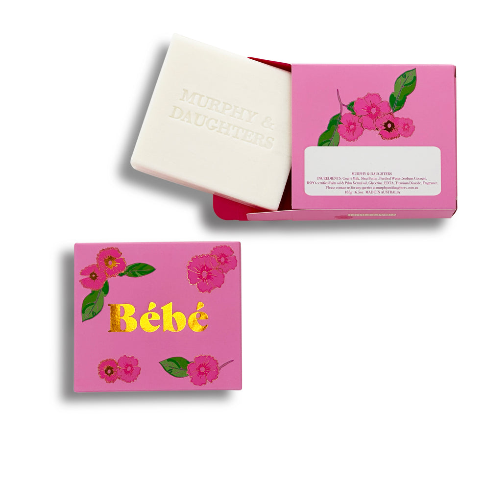 MESSAGE ON SOAP - GRAPEFRUIT (BEBE x pink)