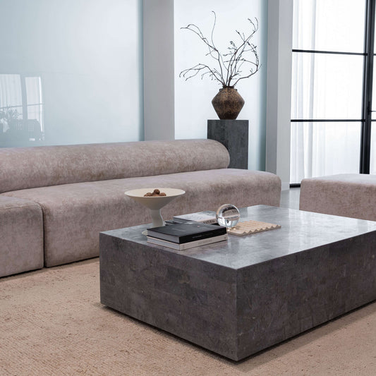 MALA COFFEE TABLE - GREY STONE