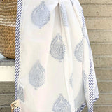 Fort Blue Natural Cotton Dohar