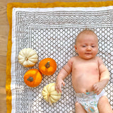 Erawan Baby Hand Blockprinted Quilt