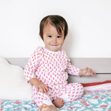 Organic Kids Pyjama - Pink City