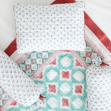 Miami Baby Hand Blockprinted Quilt