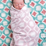 Miami Baby Hand Blockprinted Quilt