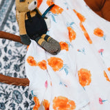 Organic Muslin Swaddle - Marigolds