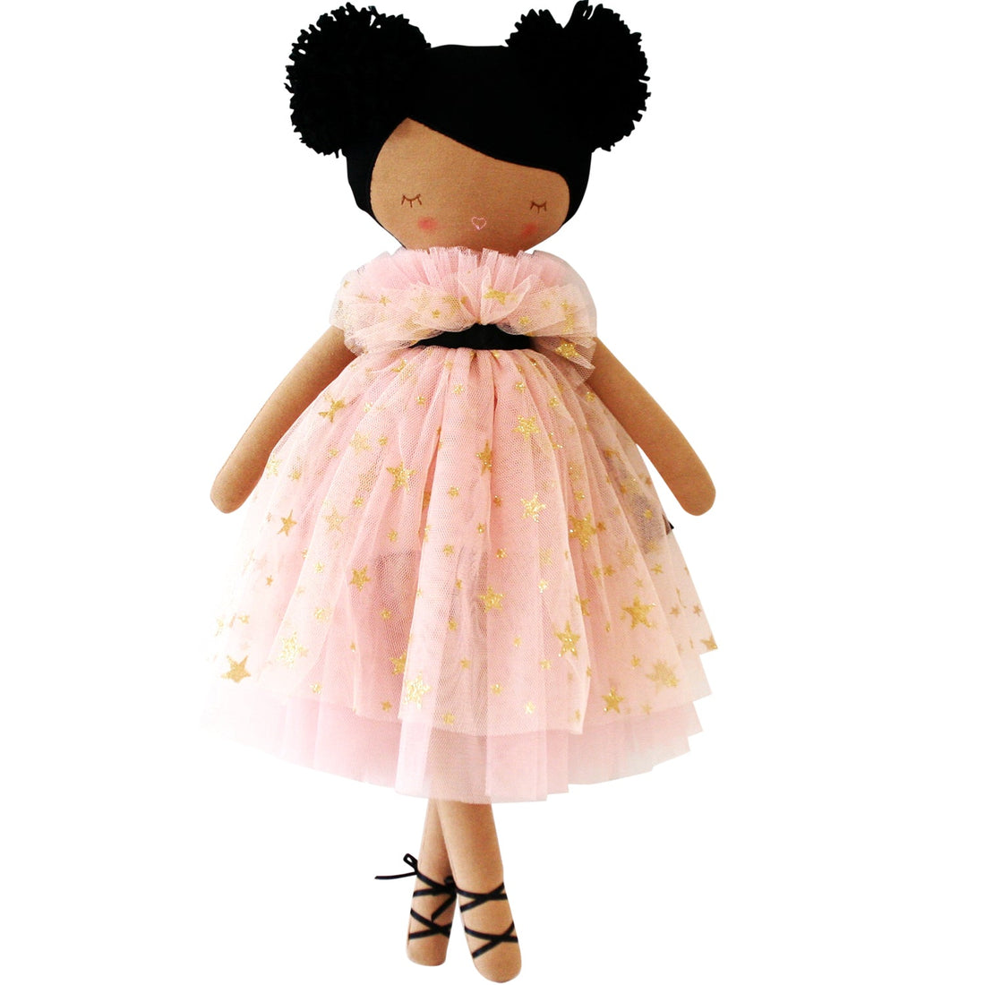 Halle Ballerina Doll - (Darker Brown & Ebony)