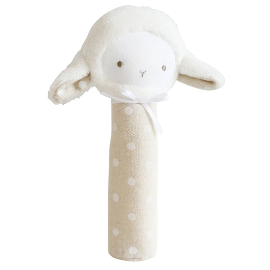 LAMBY SQUEAKER - WHITE LINEN SPOT