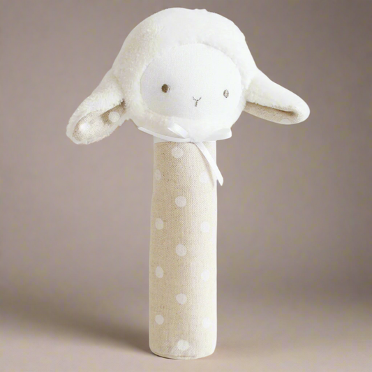 LAMBY SQUEAKER - WHITE LINEN SPOT