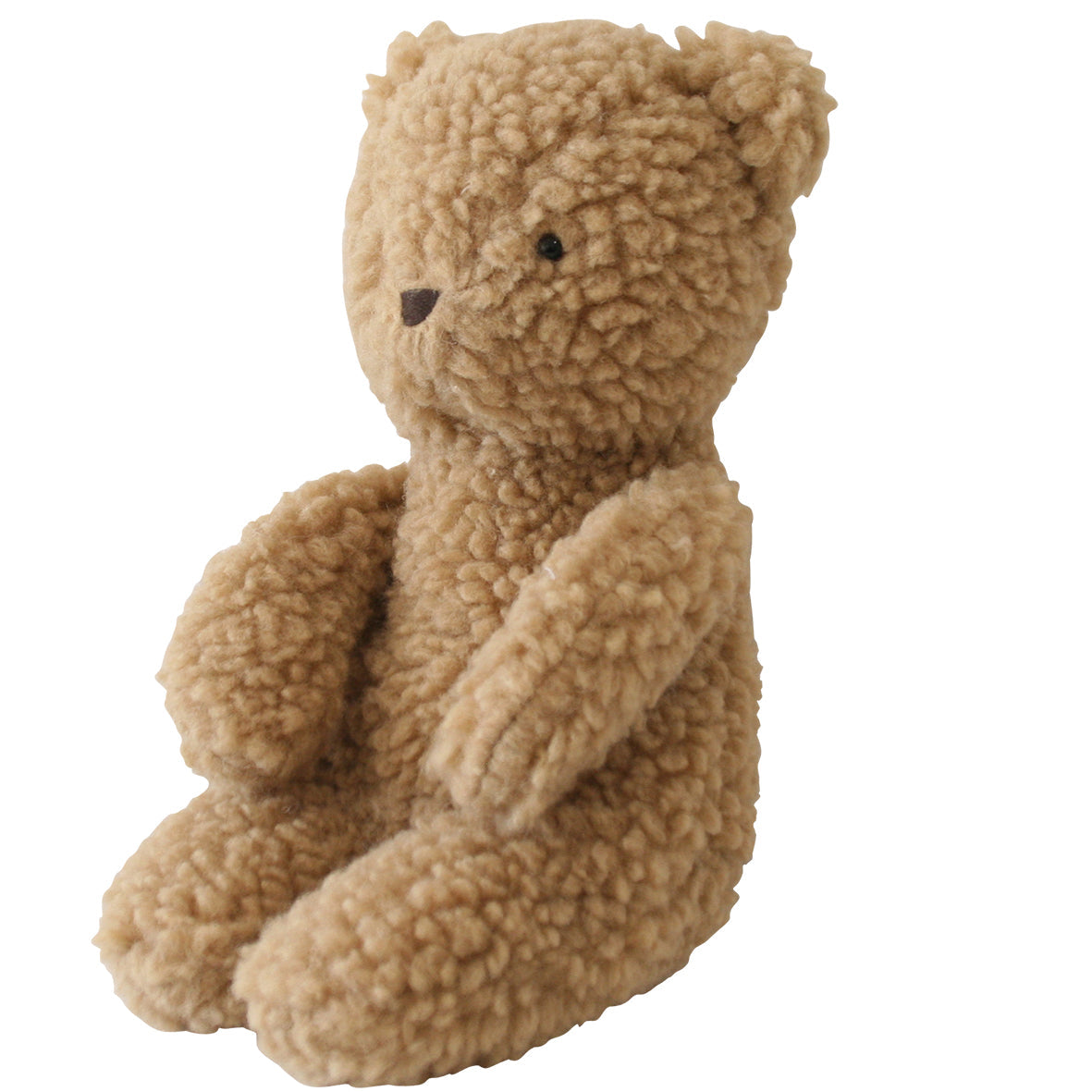 CHARLIE SHERPA BABY BEAR - CARAMEL