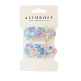 Hair Clip Set Liberty Blue