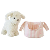Marshmallow the Puppy & Carrier
