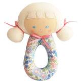 Audrey Grab Rattle - Lilly Blue