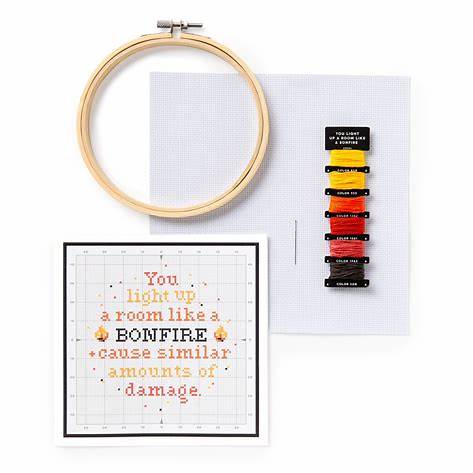 Cross Stitch - Bonfire