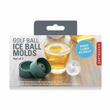 Golf Ball Ice Ball Moulds - Set of 2