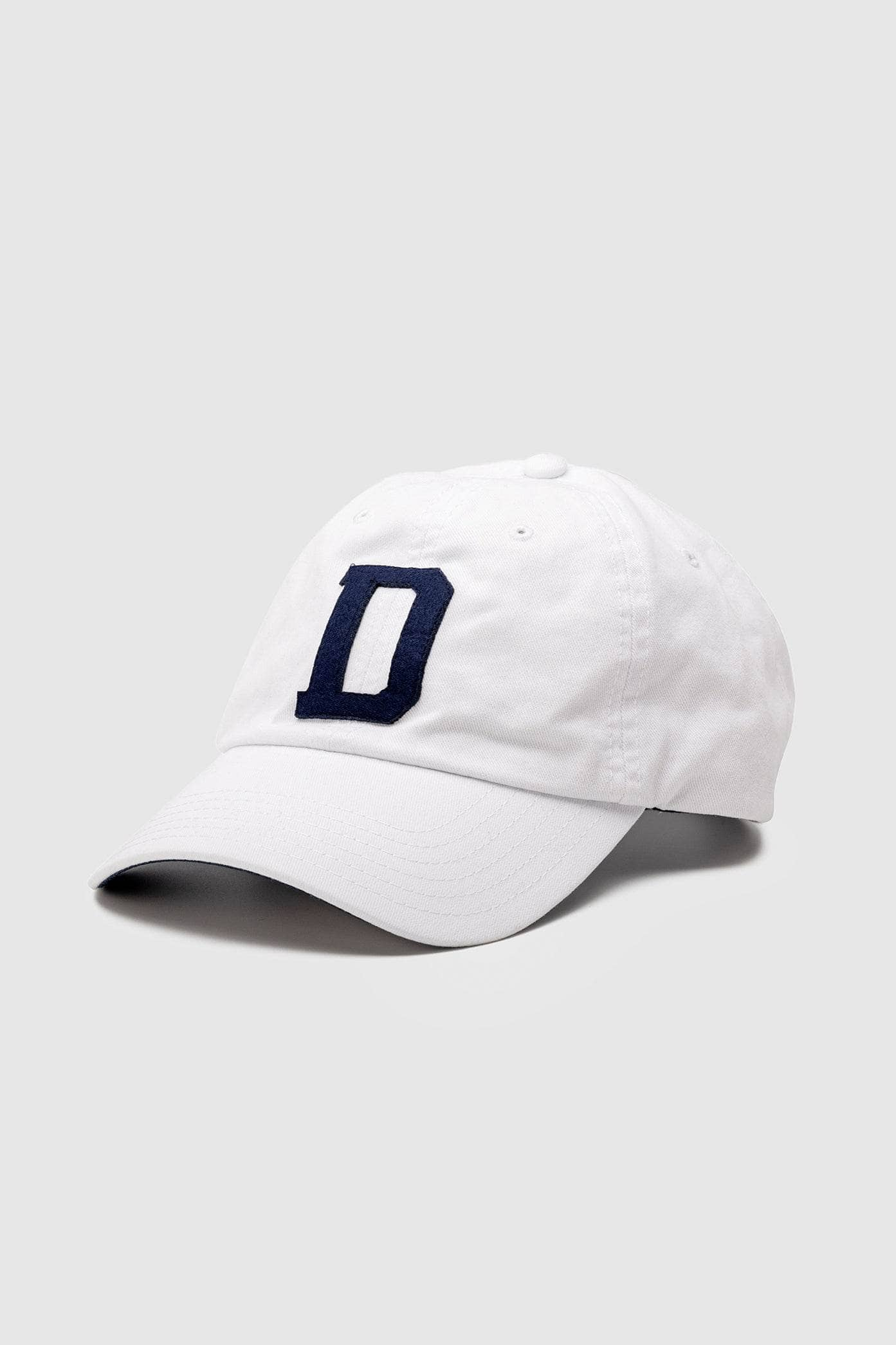 CUSTOM LETTER CAP - WHITE