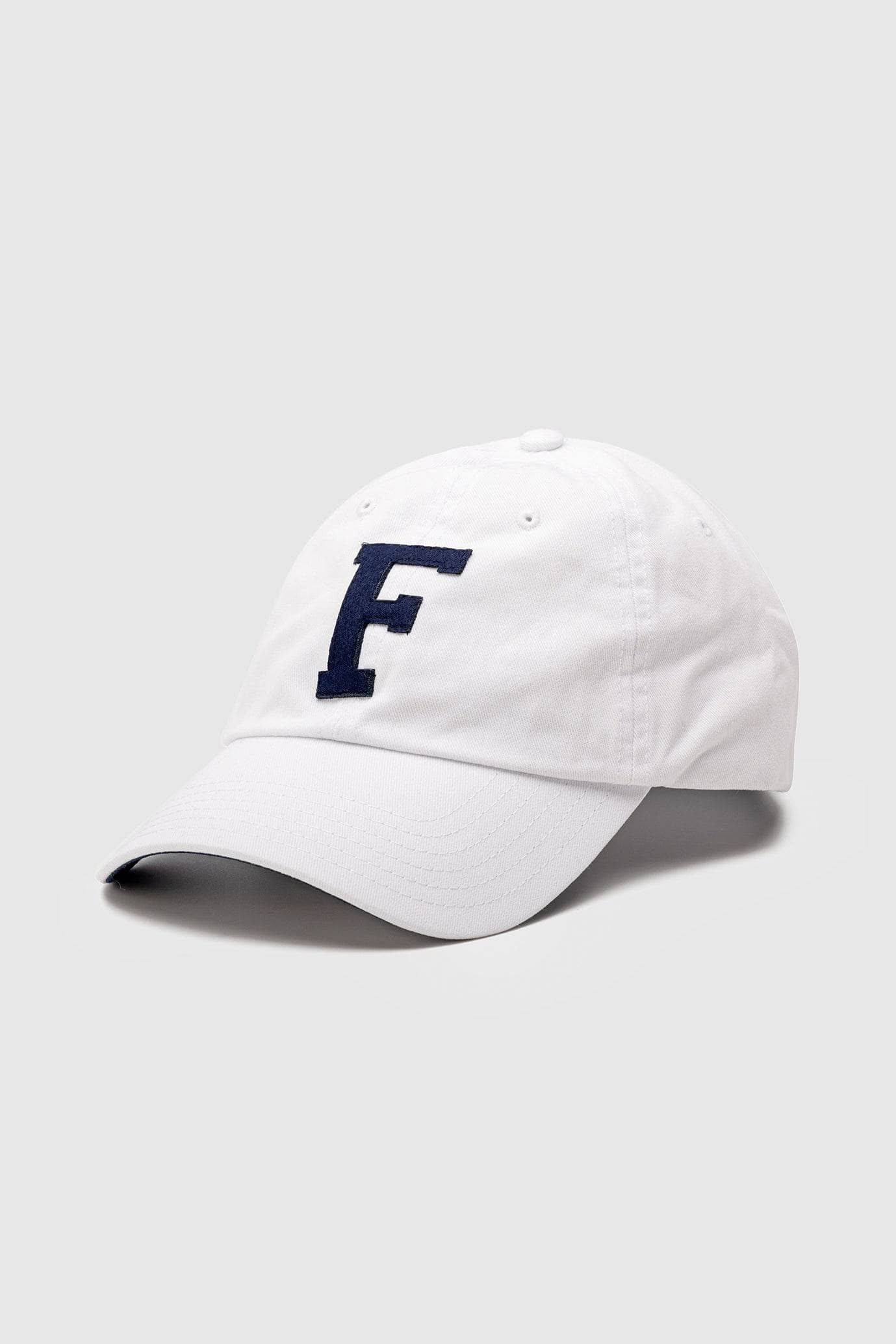 CUSTOM LETTER CAP - WHITE