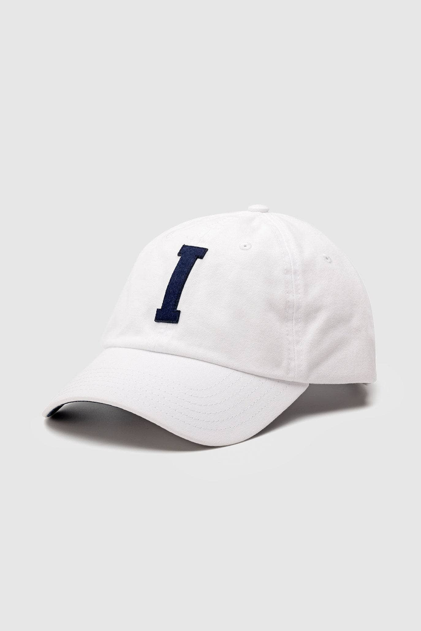 CUSTOM LETTER CAP - WHITE