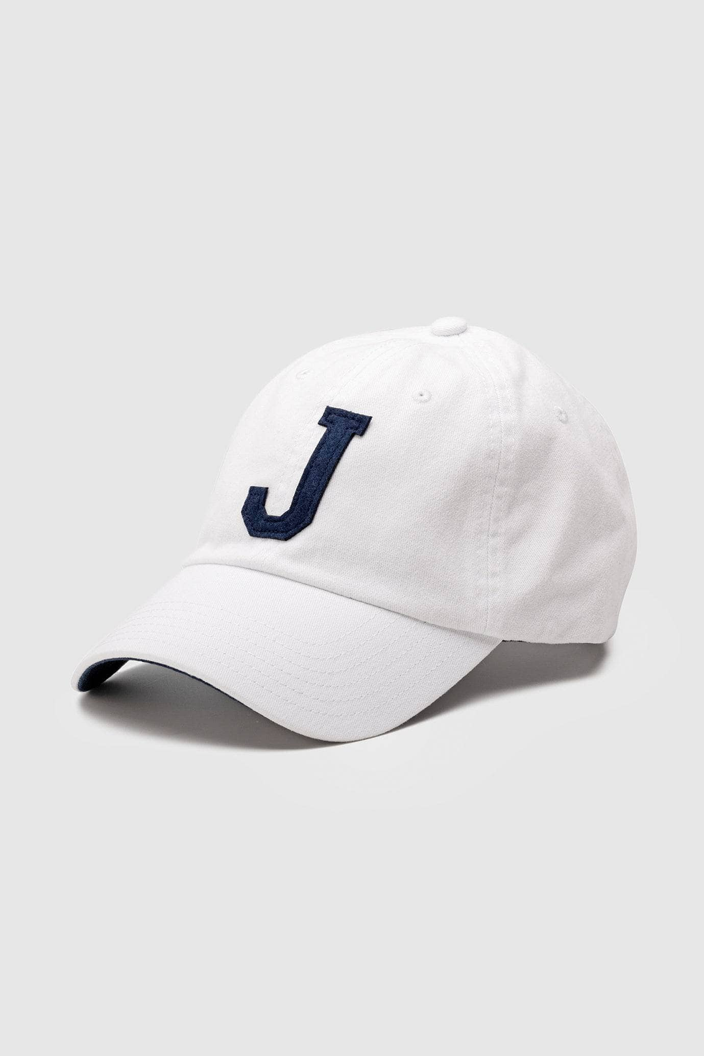 CUSTOM LETTER CAP - WHITE