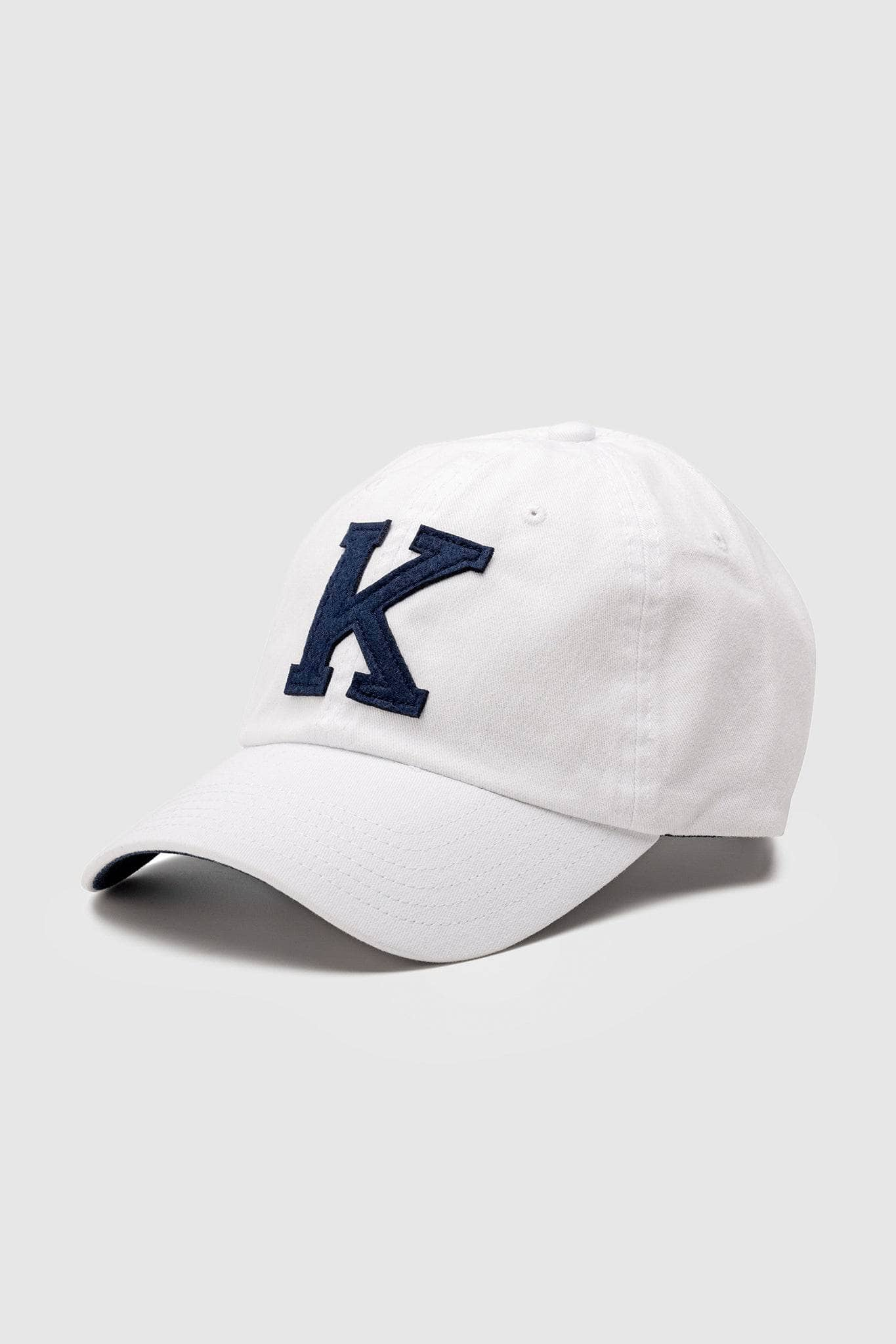 CUSTOM LETTER CAP - WHITE