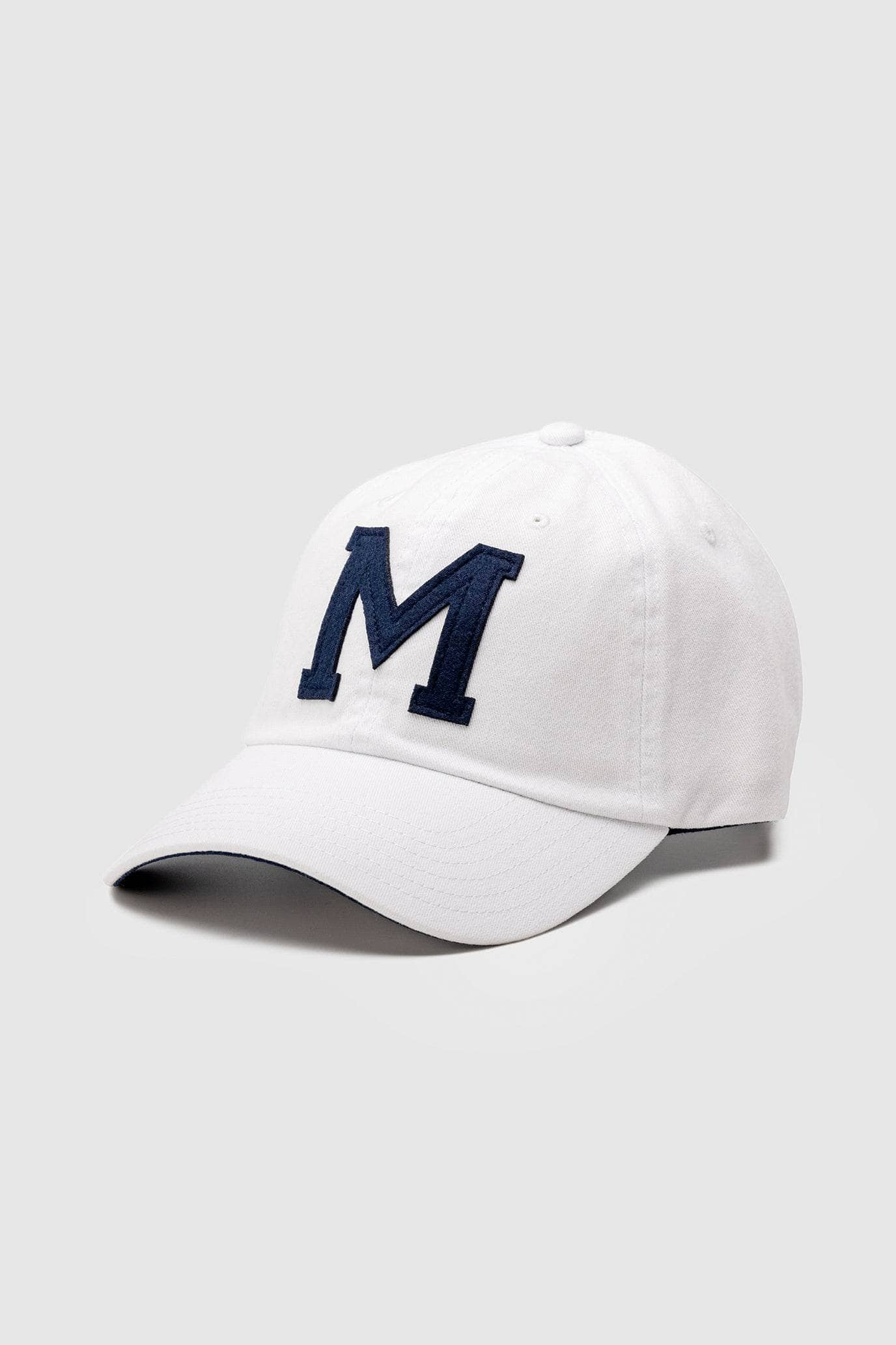 CUSTOM LETTER CAP - WHITE