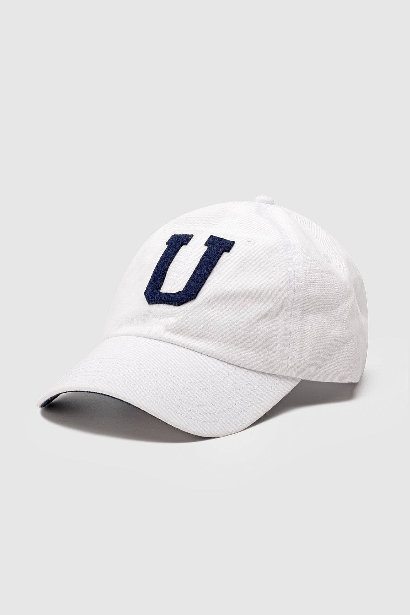 CUSTOM LETTER CAP - WHITE