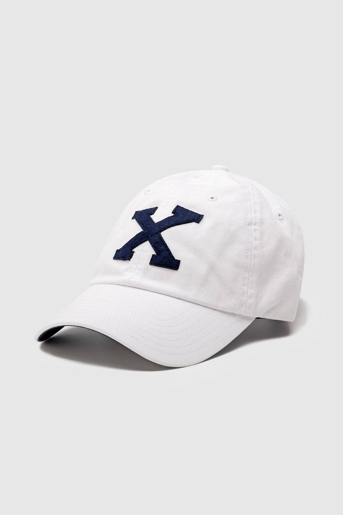 CUSTOM LETTER CAP - WHITE