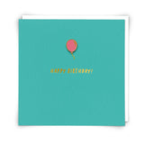 Balloon Birthday Pin Card