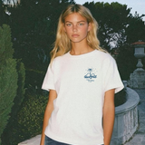 GEORGES 'Dubai in my heart’ tee - Petrol Blue