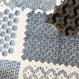 Savoie Riviera Linen Cushion - 50cm