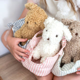 Marshmallow the Puppy & Carrier
