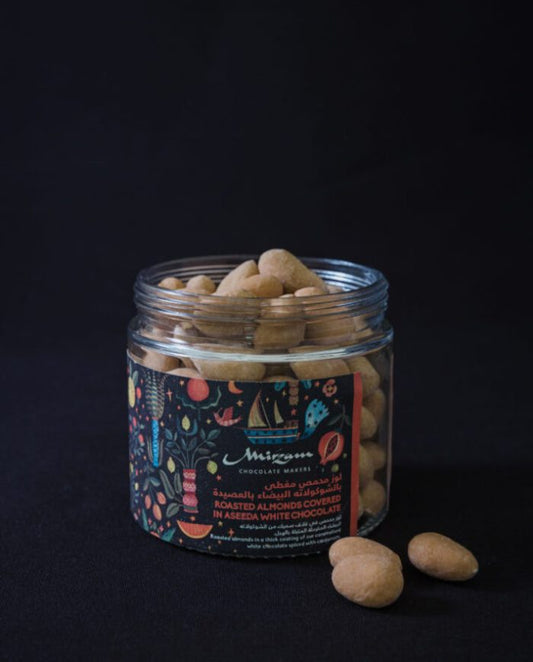 ROASTED ALMONDS COVERED IN ASEEDA 230G