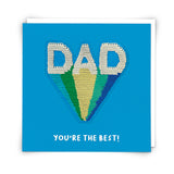 Sequin Dad Greeting Card