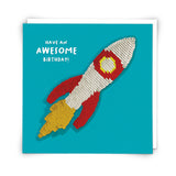Rocket Greeting Card