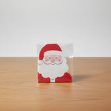 Santa Napkin - Red White