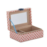 Stella Jewellery Box - Pink Red M